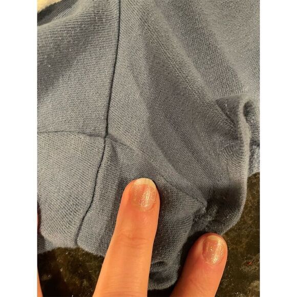 Hurley Women's Light Blue Drawstring Shorts Size M Casual Relaxed Fit - Picture 2 of 5